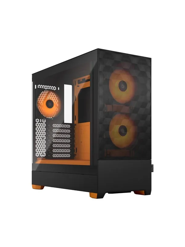 Fractal Design Pop Air RGB Orange Core TG Clear Tint