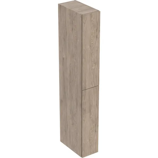 Geberit Acanto højskab 24x180 cm nøddetræ