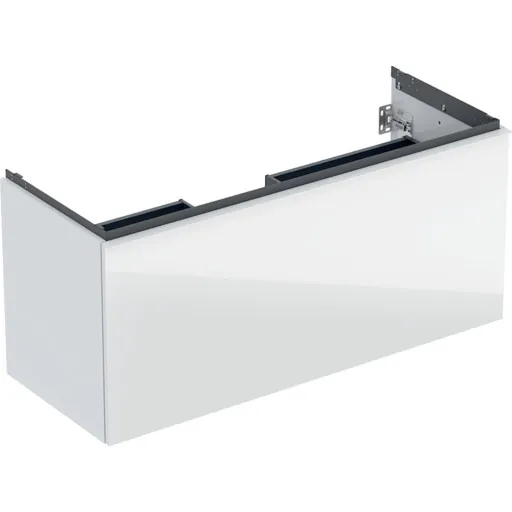 Geberit Acanto underskab 118,4x47,5 cm hvid glas