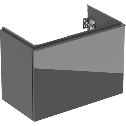 Geberit Acanto underskab 74x41,5 cm grå glas