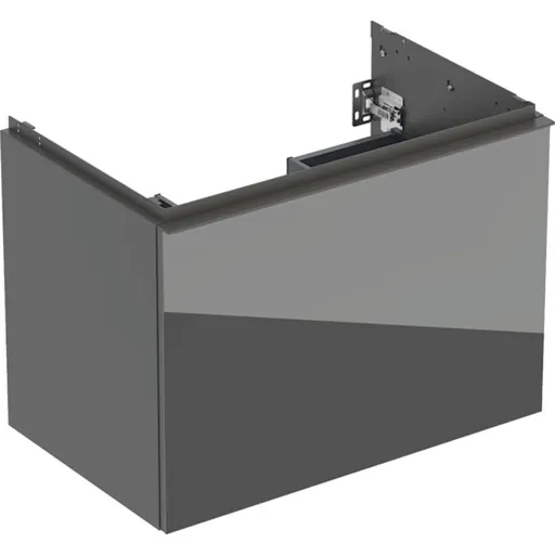 Geberit Acanto underskab 74x47,5 cm grå glas