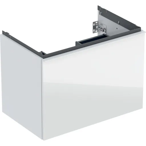Geberit Acanto underskab 74x47,5 cm hvid glas