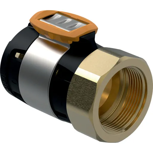 Geberit FlowFit silicium overgangsmuffe 50 mm x 2"