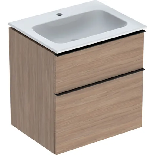 Geberit iCon møbelpakke 60x48 cm eg