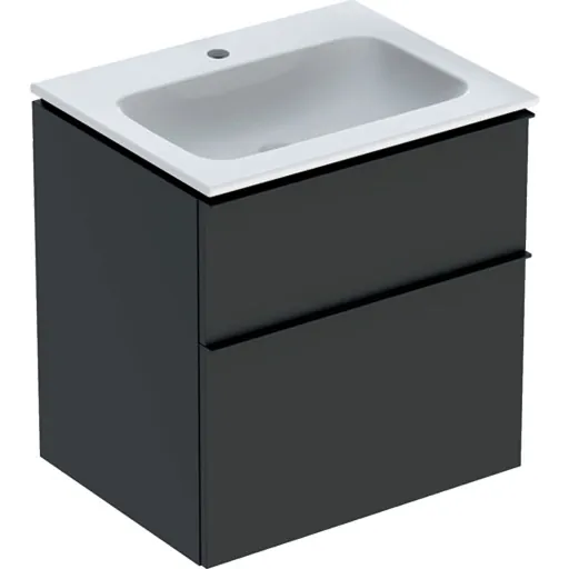 Geberit iCon møbelpakke 60x48 cm mat grå