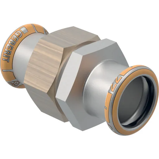 Geberit Mapress Therm union, muffe/muffe, 35 mm