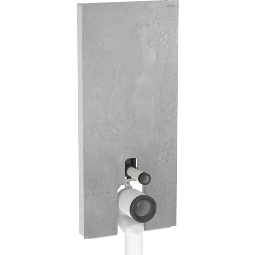 Geberit Monolith cisterne 114 cm grå beton-look