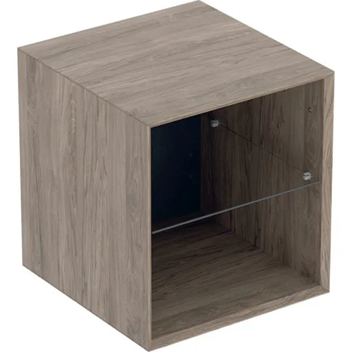 Geberit One åben hylde 45x47 cm valnød