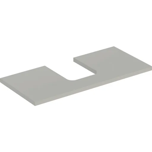 Geberit One bordplade 104,2x47,3 cm mat grå