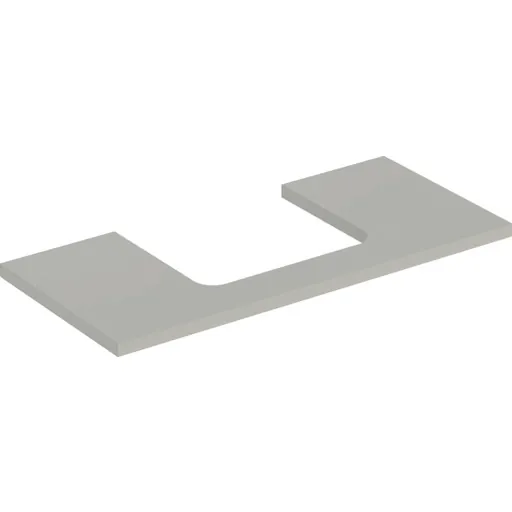 Geberit One bordplade 104,2x47,3 cm mat grå