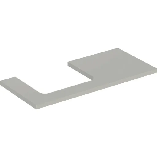 Geberit One bordplade 104,2x47,3 cm mat grå