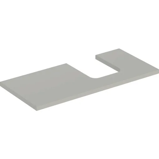 Geberit One bordplade 104,2x47,3 cm mat grå