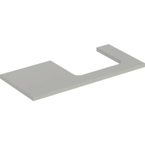 Geberit One bordplade 104,2x47,3 cm mat grå