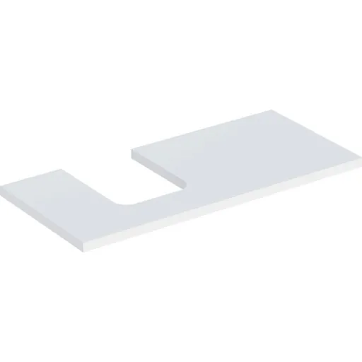 Geberit One bordplade 104,2x47,3 cm mat hvid