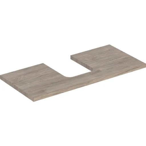 Geberit One bordplade 104,2x47,3 cm valnød