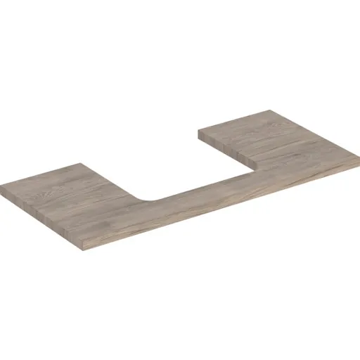 Geberit One bordplade 104,2x47,3 cm valnød