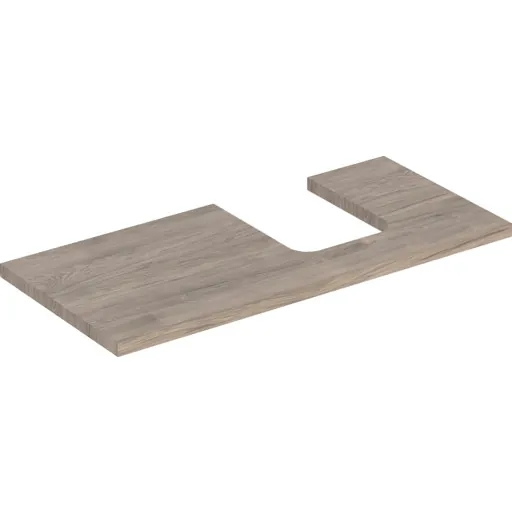 Geberit One bordplade 104,2x47,3 cm valnød