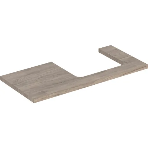 Geberit One bordplade 104,2x47,3 cm valnød