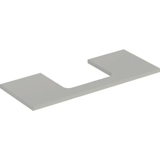 Geberit One bordplade 119x47,3 cm mat grå