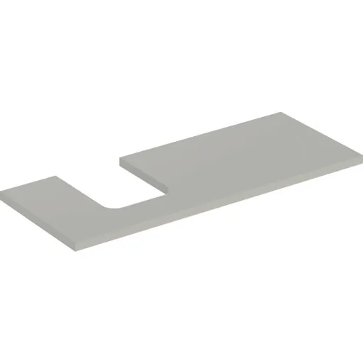 Geberit One bordplade 119x47,3 cm mat grå