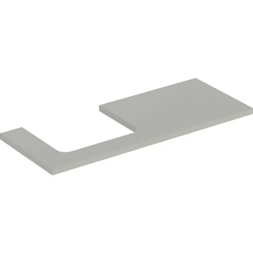 Geberit One bordplade 119x47,3 cm mat grå