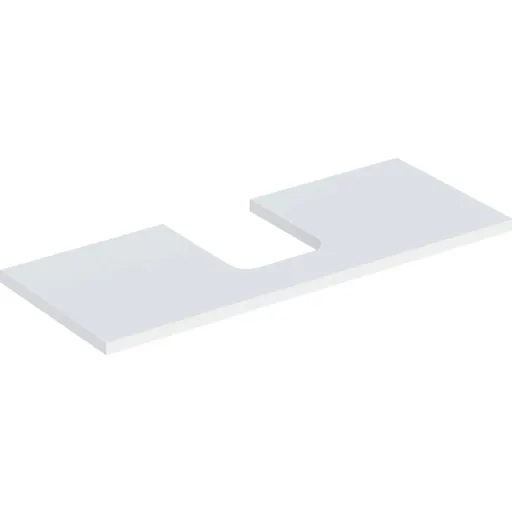 Geberit One bordplade 119x47,3 cm mat hvid