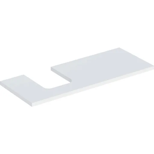 Geberit One bordplade 119x47,3 cm mat hvid