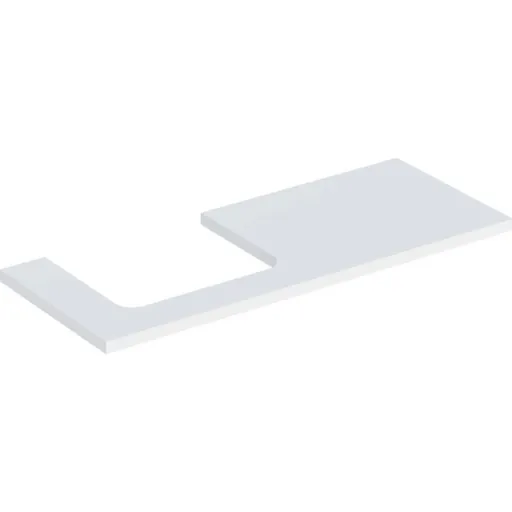 Geberit One bordplade 119x47,3 cm mat hvid