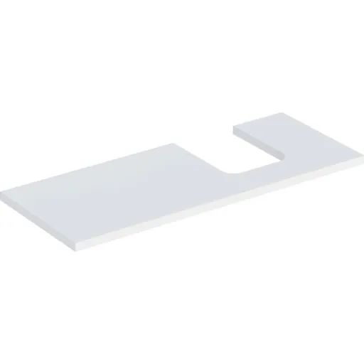 Geberit One bordplade 119x47,3 cm mat hvid