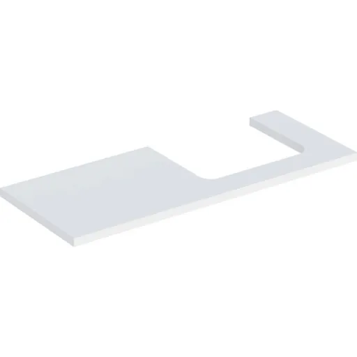 Geberit One bordplade 119x47,3 cm mat hvid