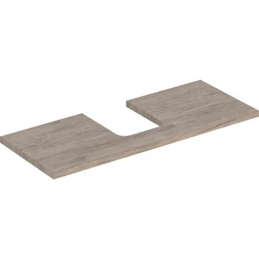 Geberit One bordplade 119x47,3 cm valnød