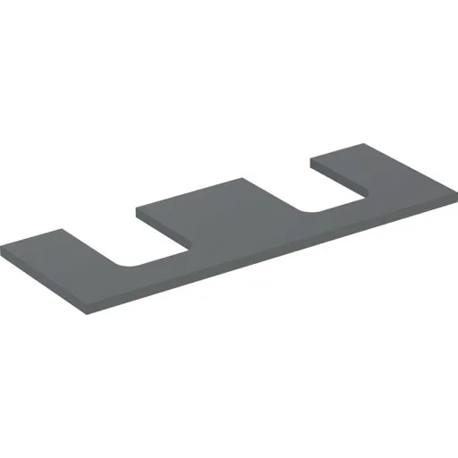 Geberit One bordplade 133,8x47,3 cm mat antracit