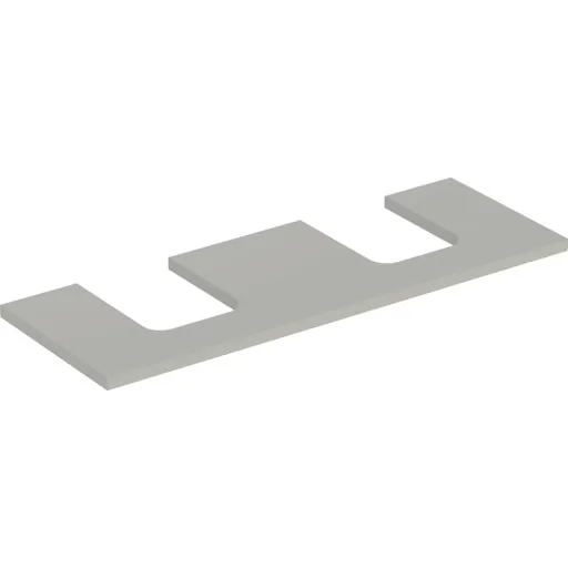 Geberit One bordplade 133,8x47,3 cm mat grå