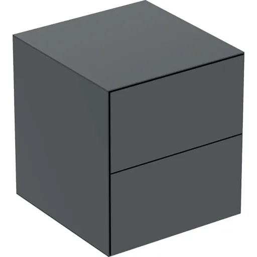 Geberit One sideskab 45x47 cm mat sort