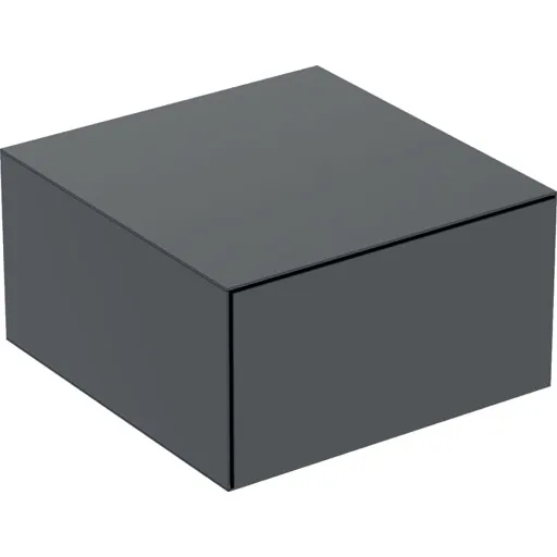 Geberit One sideskab 45x47 cm mat sort