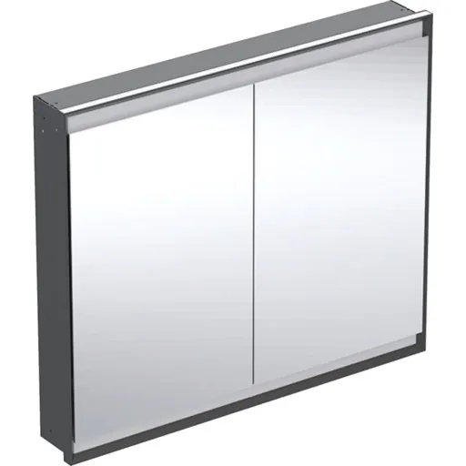 Geberit One spejlskab 105x90 cm sort