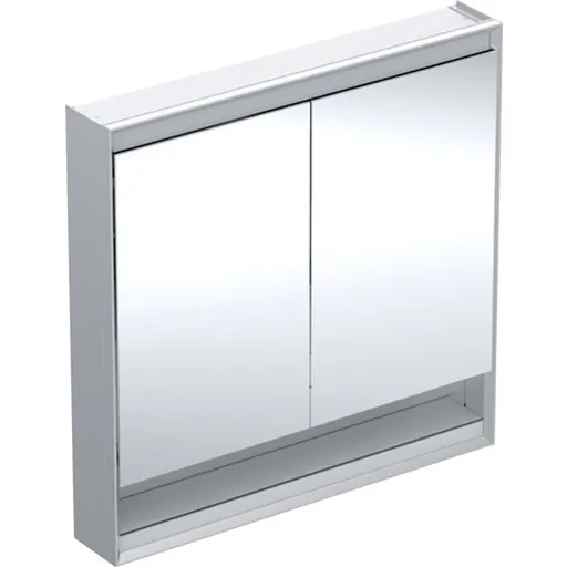 Geberit One spejlskab 90x90 cm aluminium