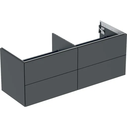 Geberit One underskab 133,2x47 cm mat sort