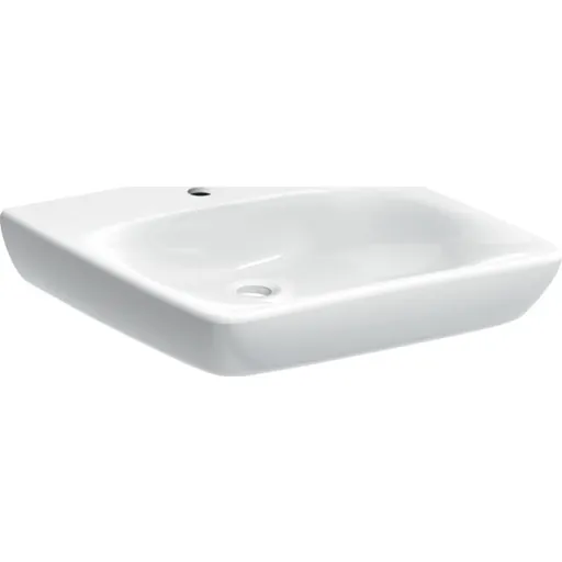 Geberit Renova Comfort håndvask 55x55 cm hvid