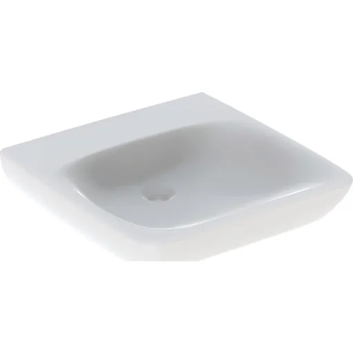Geberit Renova Comfort håndvask 55x55 cm hvid