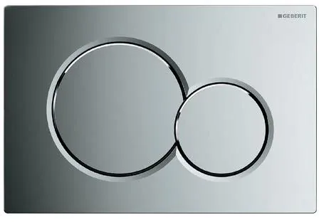 Geberit Sigma01 Betjeningsplade Blankforkromet