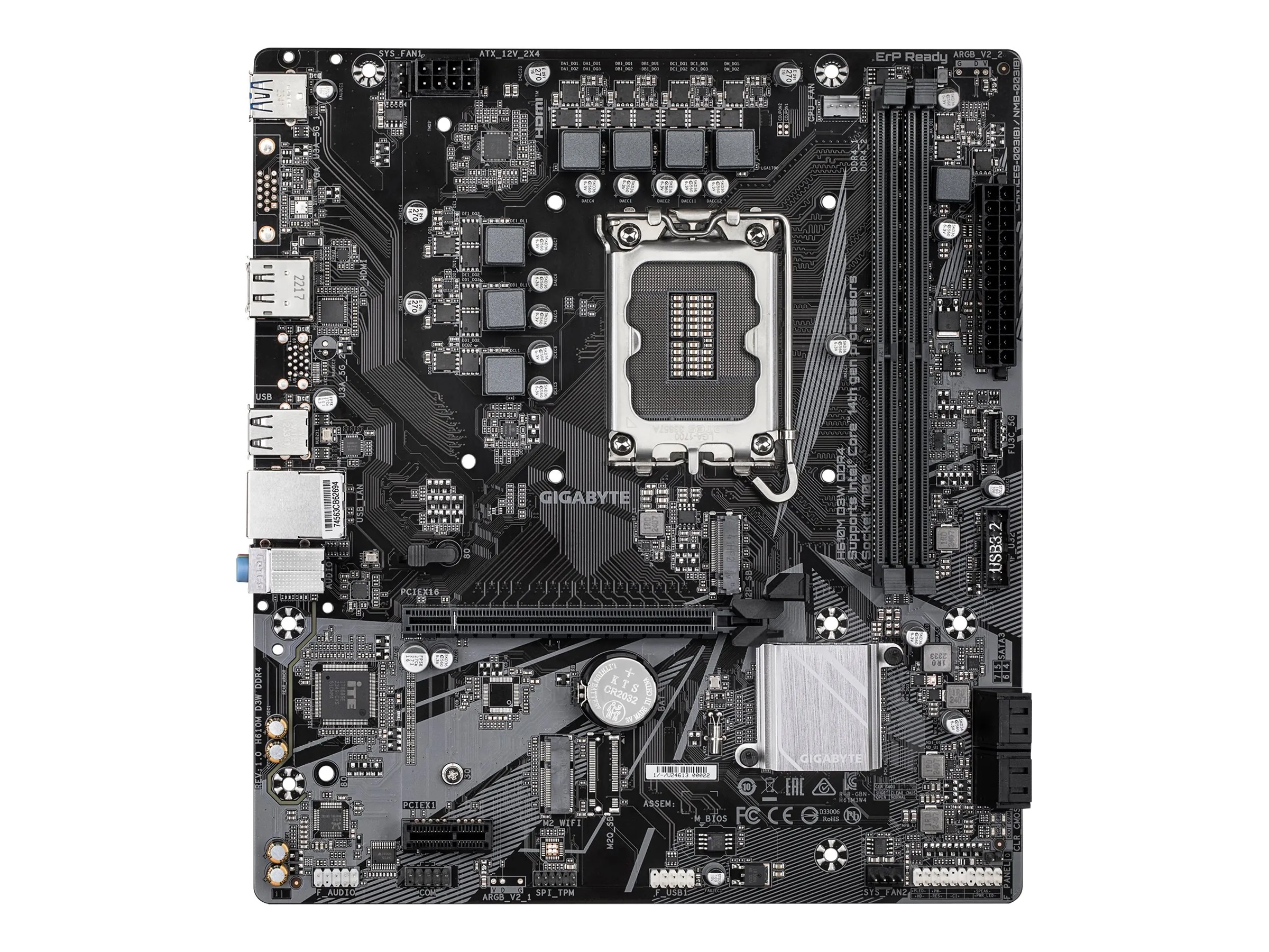 Gigabyte H610M D3W DDR4