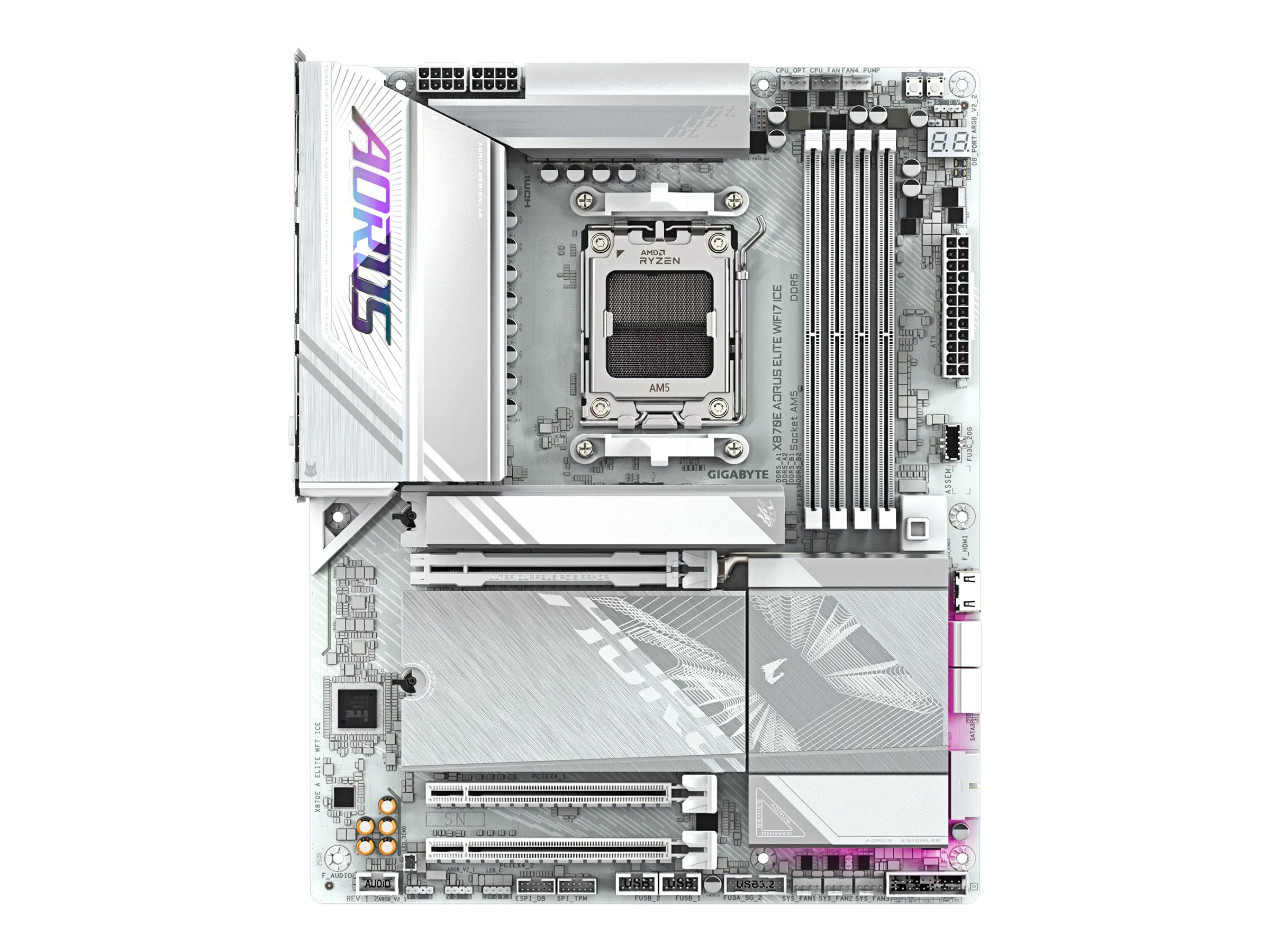 GIGABYTE X870E AORUS ELITE WIFI7 ICE