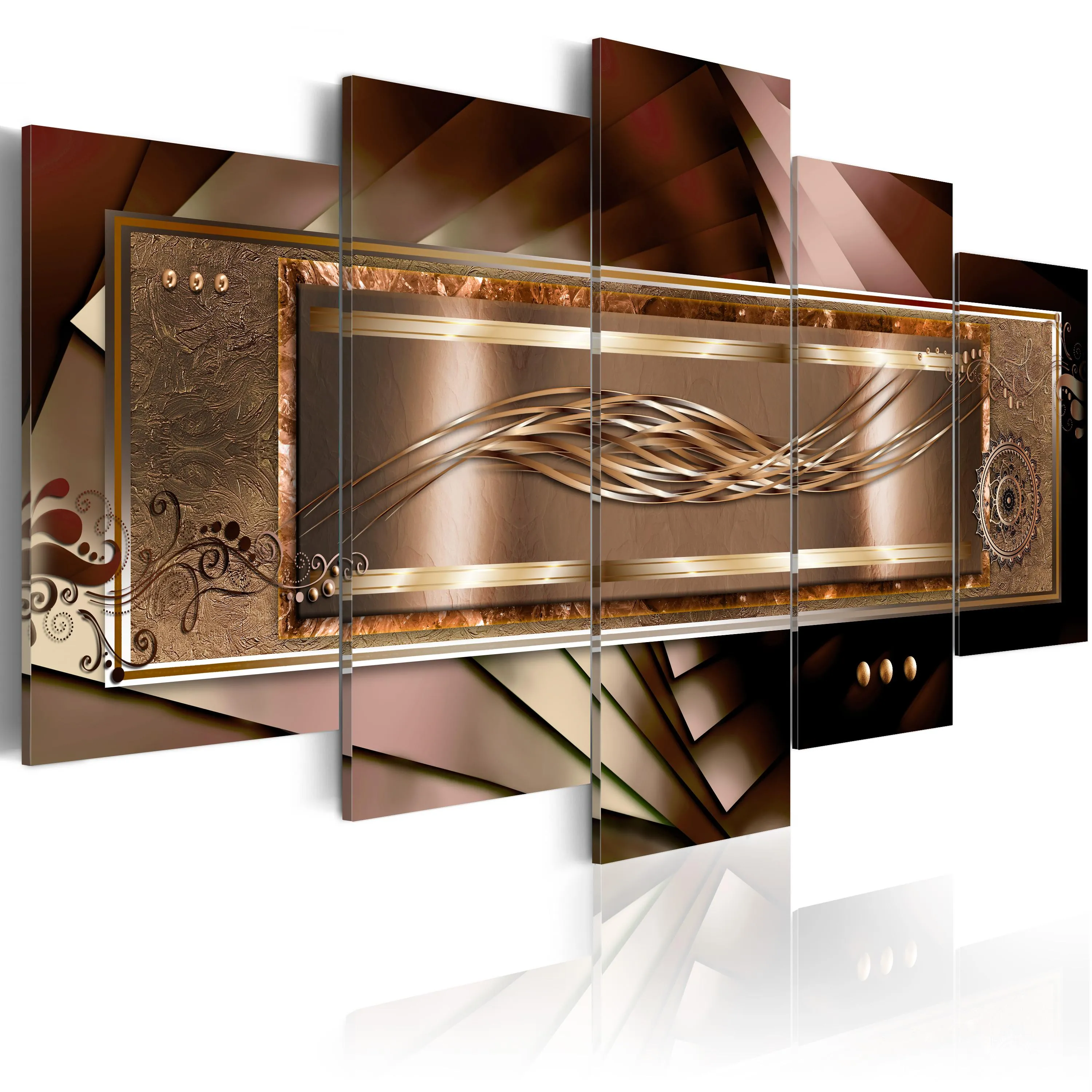 Golden gentleness billede 200 x 100 cm