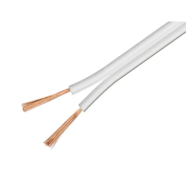 Goobay Højttalerkabel CU 2x2,5 mm² 50m Hvid