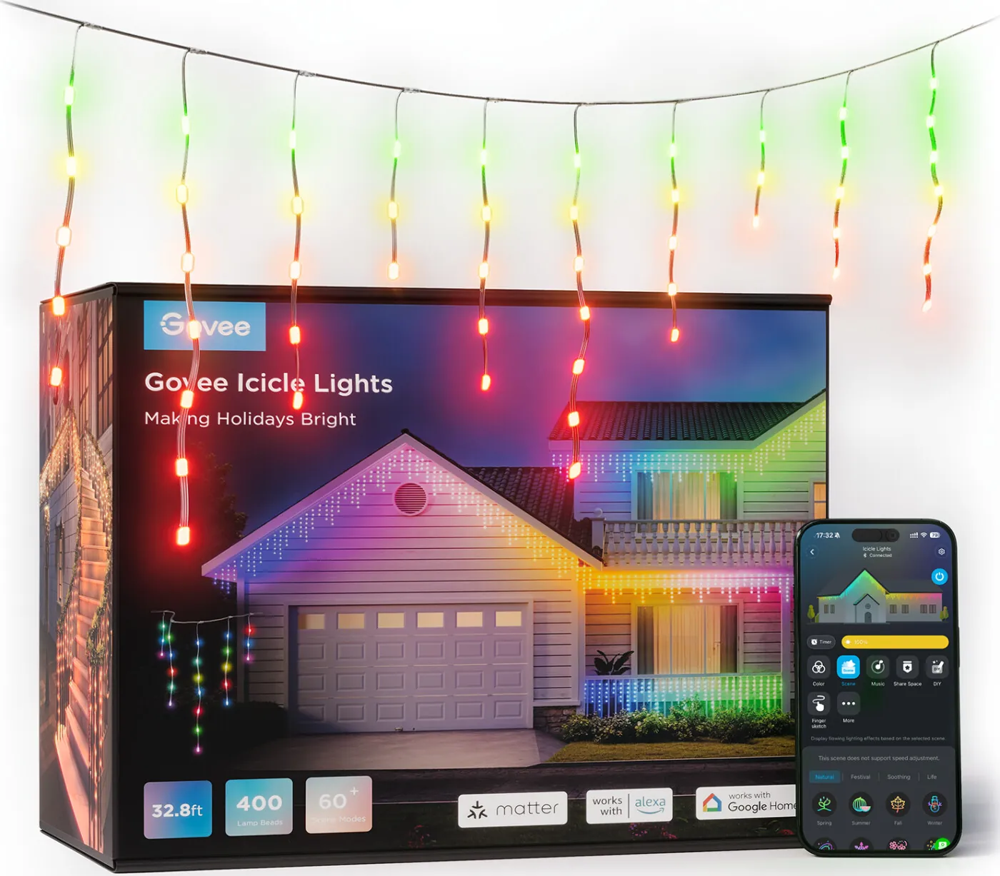 Govee Icicle Ligths 10m