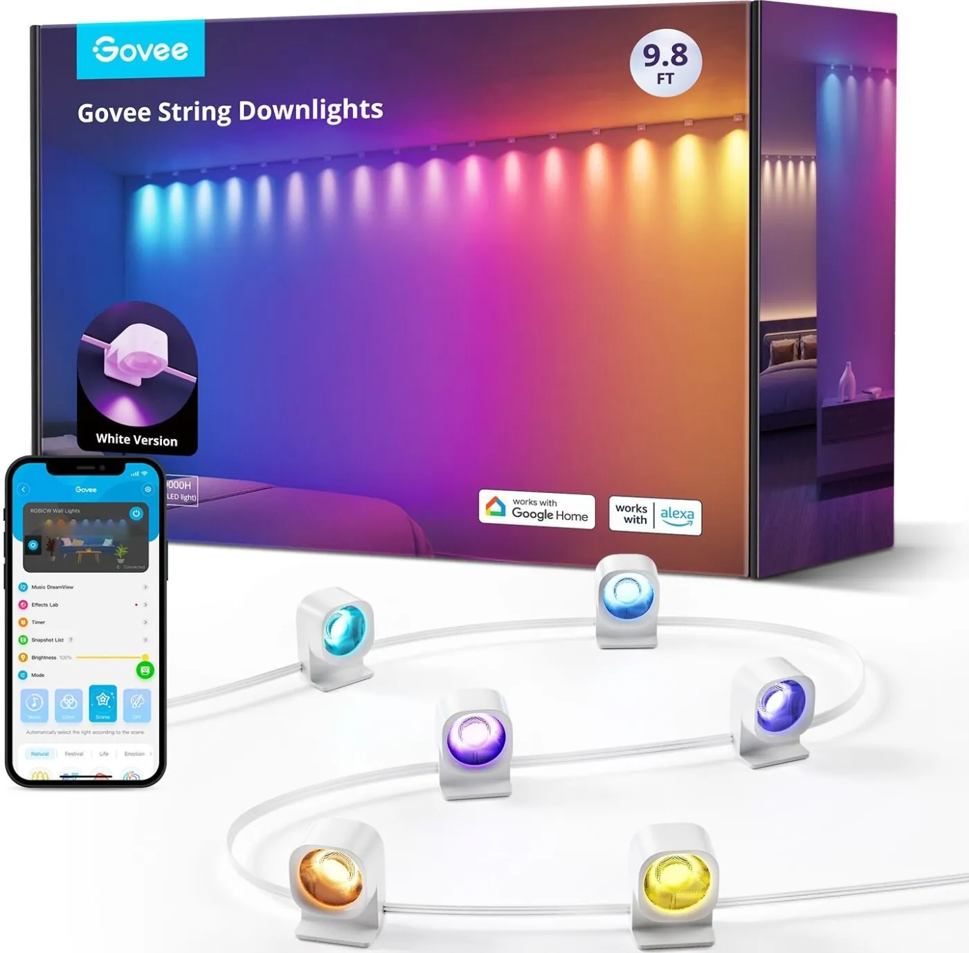 Govee RGBIC String Downlights