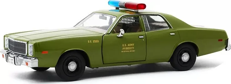 Greenlight Collectibles 1/18 1977 Plymouth Fury US Army Police