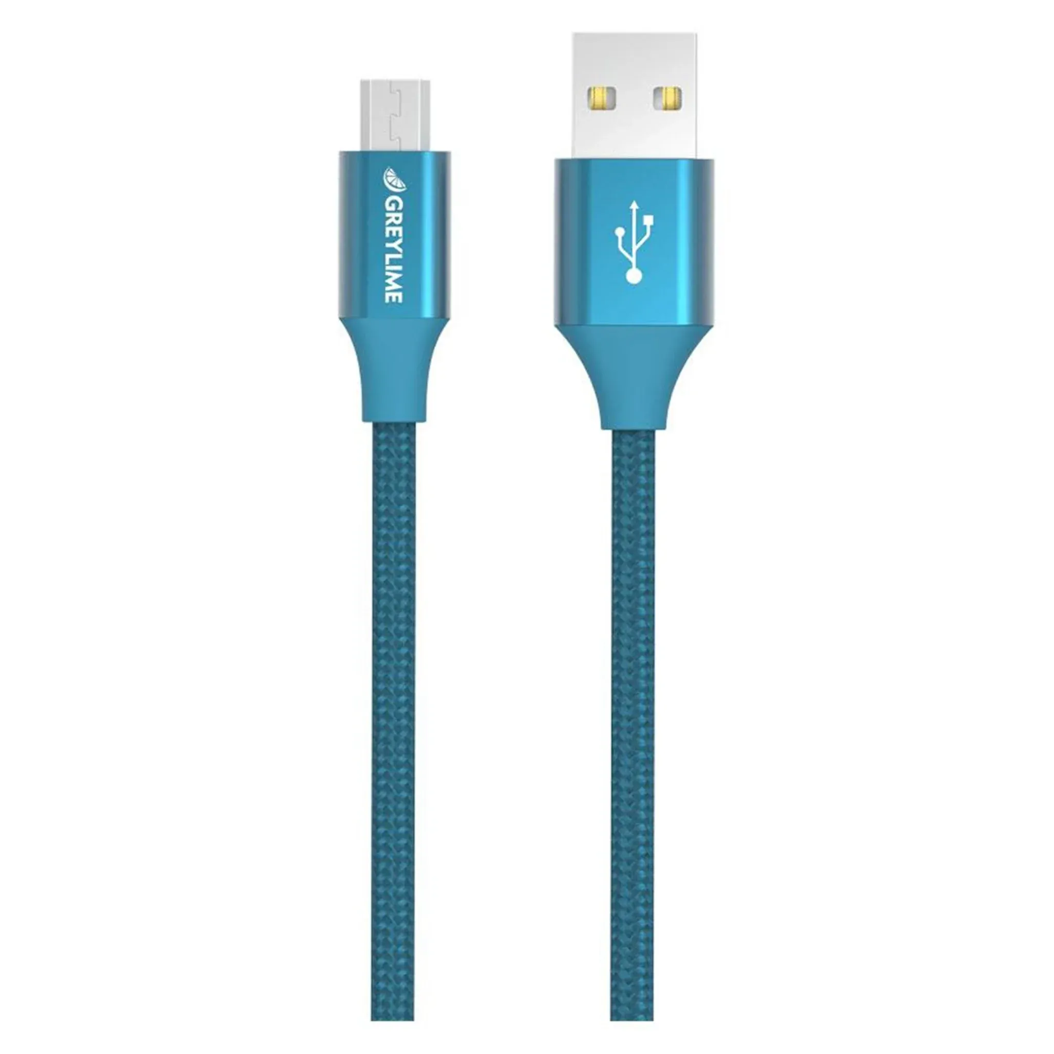 GreyLime Braided USB-A til Micro USB Kabel 1 m