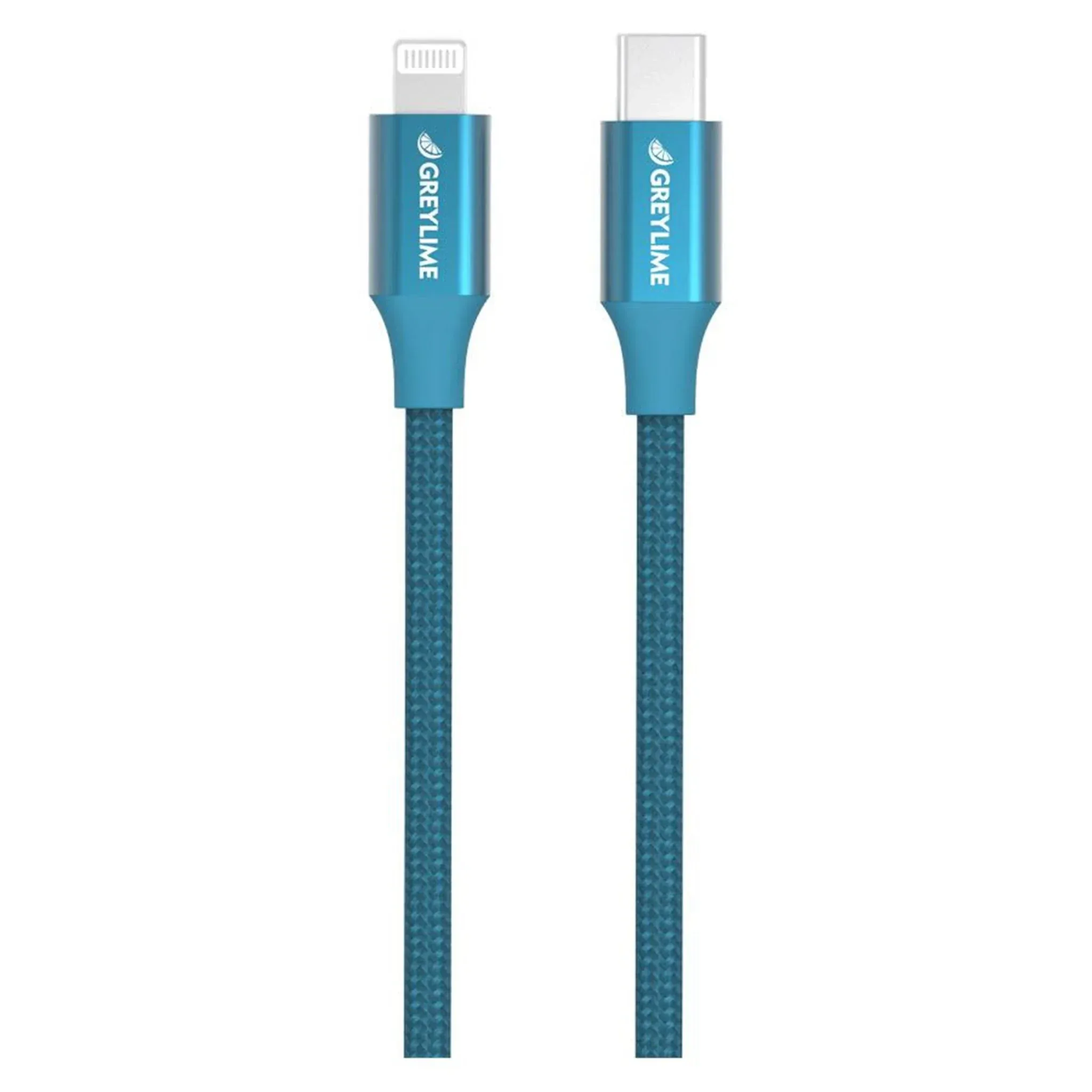 GreyLime Braided USB-C til MFi Lightning Kabel